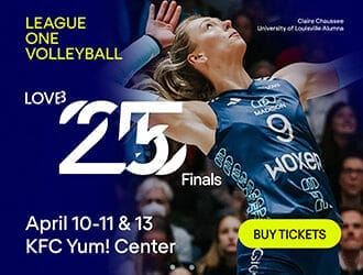 League One Volleyball Ad