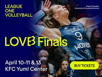 League One Volleyball Ad